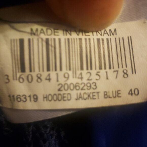 Domyos Blue Light Triathlon Hoodie Small | Zip‑Up Activewear Running Jacket - Picture 8 of 9